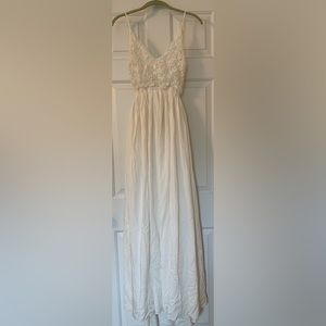 Boho Inspired Open Back Dress